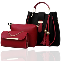 Black-High Demanded 3PC Bag Set